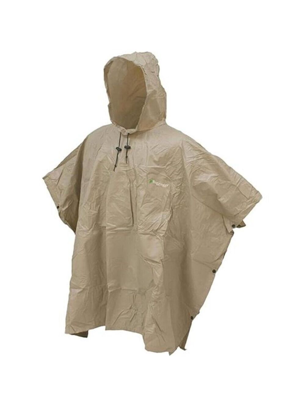 FROGG TOGGS Waterproof Raincoat Breathable Rain Poncho Coat Adult UNISEX Khaki